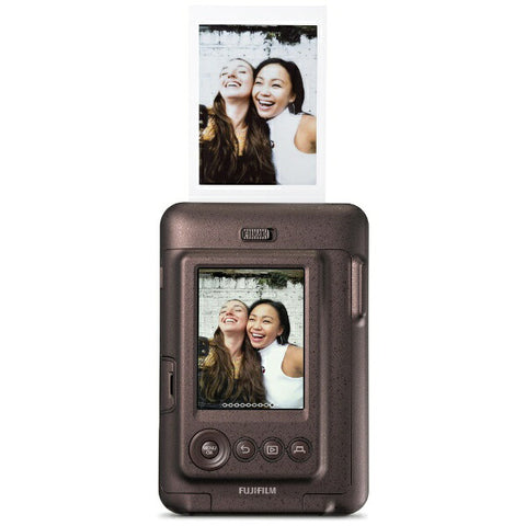 FUJIFILM ハイブリッドインスタントカメラ 『チェキ』 instax mini LiPlay ディープブロンズ