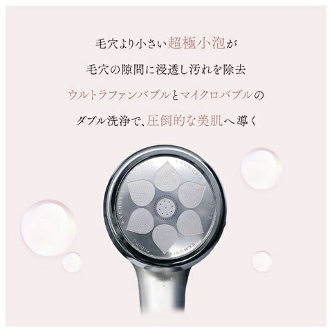 비나시스 히비노 리치 모이스틱 샤워 샴페인 골드 HSW-9000 (CG) [마이크로 버블 기능]