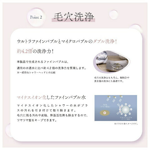Vinasis Hibino 豐潤沐浴露香檳金 HSW-9000(CG) [微氣泡功能]