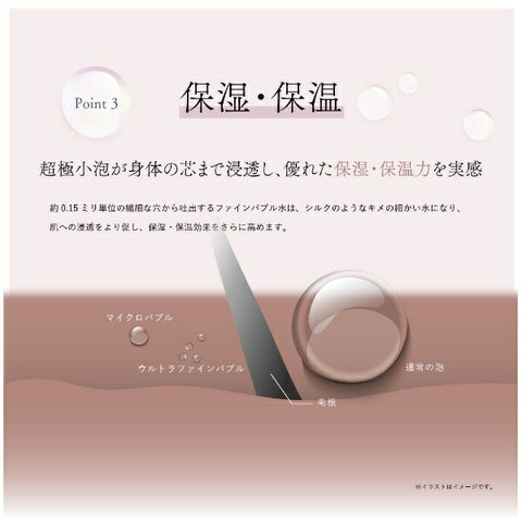 Vinasis Hibino 丰润沐浴露香槟金 HSW-9000(CG) [微气泡功能]