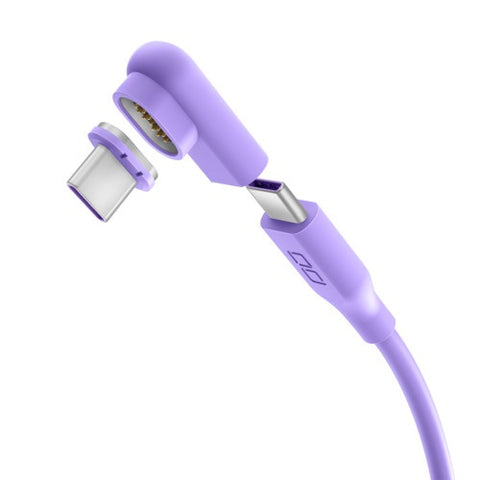 CIO USB-C 磁性转换适配器 紫色 CIO-MGCT-CC-PP