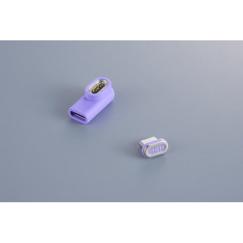 シーアイオー USB-C マグネット変換アダプタ パープル CIO-MGCT-CC-PP