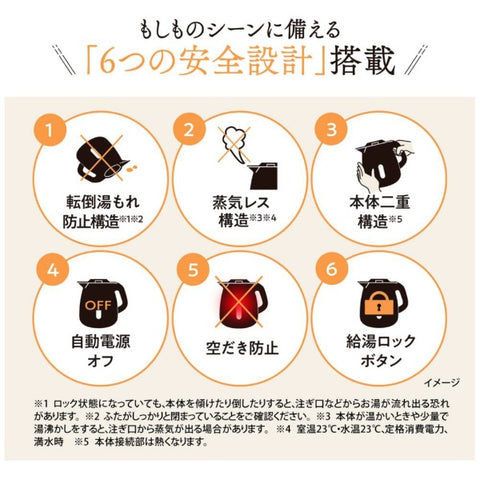 ZOJIRUSHI 電気ケトル ペールホワイト CK-KA10 [1.0L]