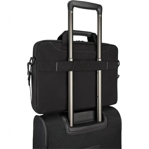 Targus 筆記本電腦兼容 [~15.6 英寸] 滑套隨身攜帶兼容 15.6 英寸商務休閒滑套黑色 TSS898
