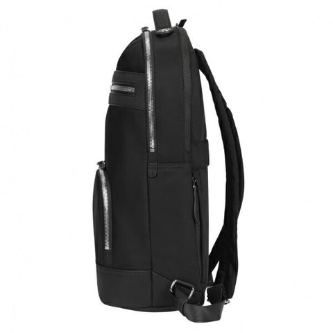 Targus Laptop compatible [~15 inch] Backpack Carry-on compatible 15” Newport Backpack Black TBB599