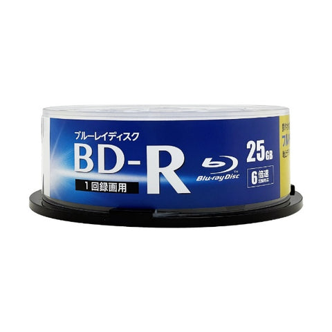 Lightec Recording BD-R TRUST Spindle 20 Sheets BDR20SCBIC-20VSP [20 Sheets / 25GB / compatible with inkjet printers]
