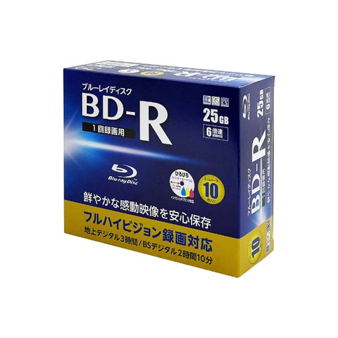 Litec Recording BD-R TRUST 10 Sheets BDR10SCBIC-10VSC [10 Sheets/25GB/Inkjet Printer Compatible]