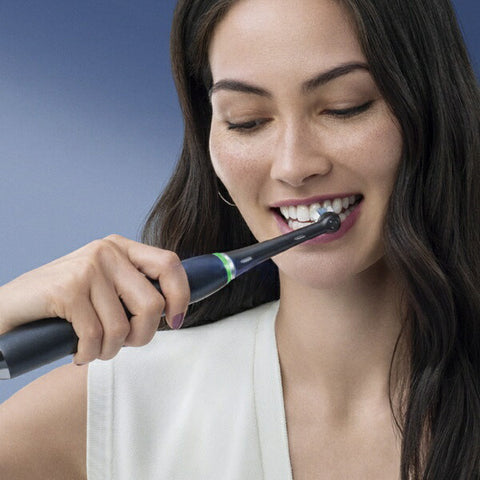 Brown iO9 Black Onyx Electric Toothbrush IOM92J22ACBK-W [Oral B / Rotating]