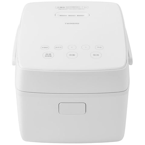Twin Bird Quick and Delicious 3 Cup IH Rice Cooker White RM-D793W [3 Cup/IH]