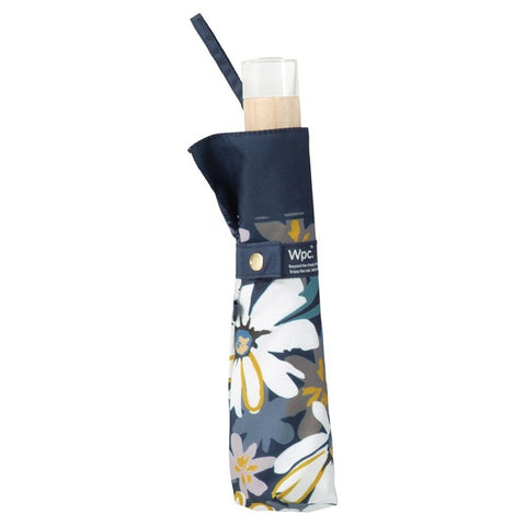 WPC. Umbrella Folding Umbrella Blooming Flower Mini Wpc. Navy 8112-014-002NV [Umbrella/Women's/50cm]