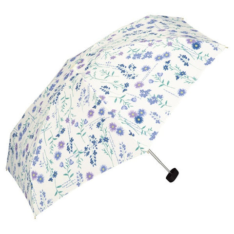 WPC. Umbrella Folding Umbrella Plant Picture Book Mini Wpc. Off 8657-174-002OF [Umbrella/Women's/50cm]