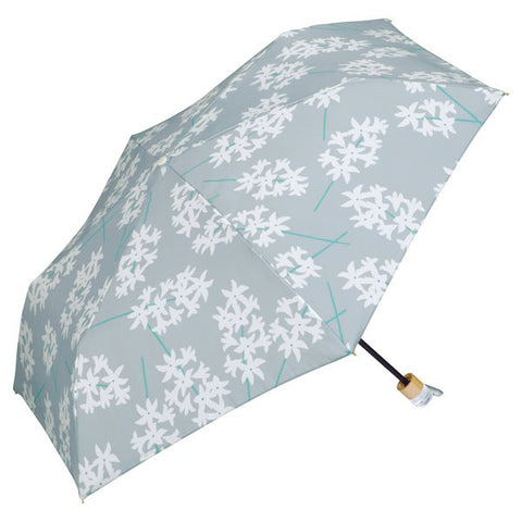WPC. Umbrella Folding Umbrella Hyacinth Mini Wpc. Gray 7803-014-002GY [Umbrella/Women's/50cm]