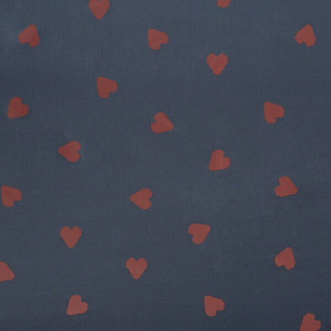 WPC. Parasol Folding Umbrella Shading Jaggy Heart Mini Wpc. Navy 801-12195-102NV [Umbrella for both sun and rain/Women's/40cm]