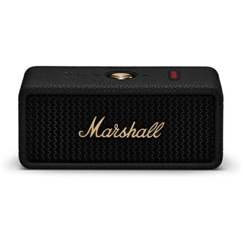 Marshall蓝牙扬声器Emberton III黑色和黄铜Emberton3Black＆Brass [防水/蓝牙兼容]