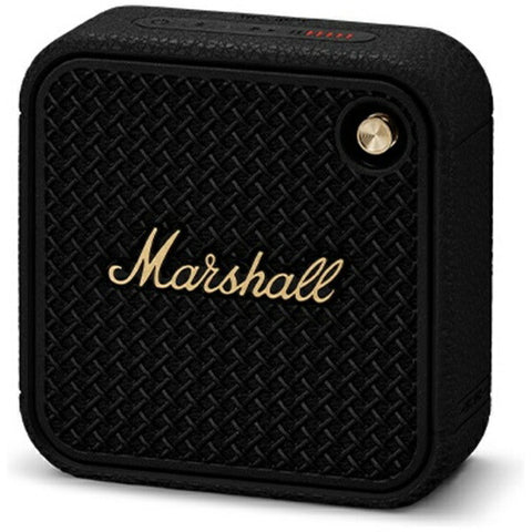 Marshall藍牙揚聲器Willen II黑色和黃銅Willen2blackandbrass [防水/藍牙兼容]
