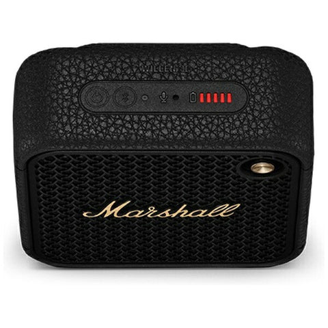 Marshall蓝牙扬声器Willen II黑色和黄铜Willen2blackandbrass [防水/蓝牙兼容]