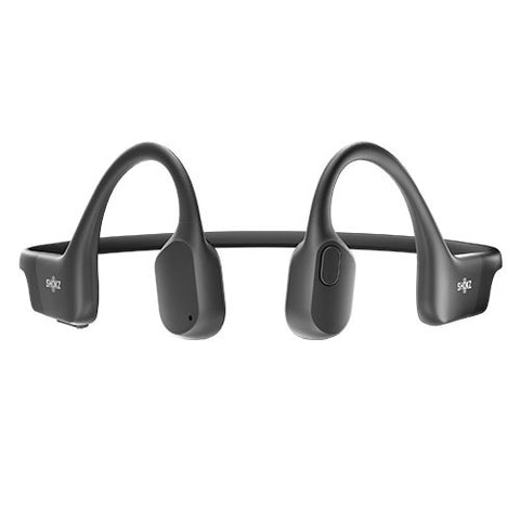 Shox Bluetooth Earphones Ear-Handed Bone Conduction OpenRun Mini USB-C Black SKZ-EP-000038 [Wireless (neckband) / Bone Conduction / Bluetooth Compatible]