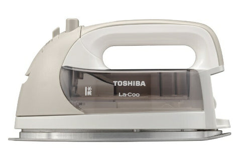 TOSHIBA コードレススチームアイロン La・Coo 美ラクルベース ベージュ TA-FDX670-N [ハンガーショット機能付き]