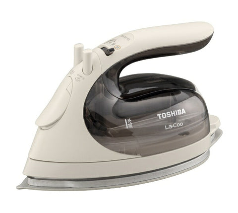 TOSHIBA Cordless Steam Iron La・Coo Biracle Base Beige TA-FV570-N [With hanger shot function]