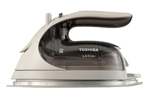 TOSHIBA Cordless Steam Iron La・Coo Biracle Base Beige TA-FV570-N [With hanger shot function]