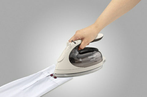 TOSHIBA Cordless Steam Iron La・Coo Biracle Base Beige TA-FV570-N [With hanger shot function]