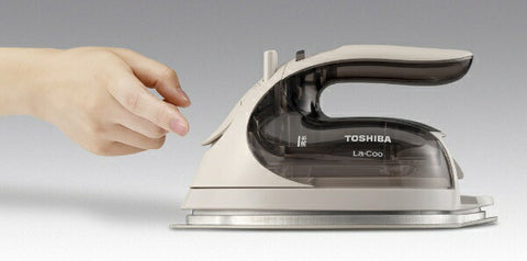 TOSHIBA Cordless Steam Iron La・Coo Biracle Base Beige TA-FV570-N [With hanger shot function]