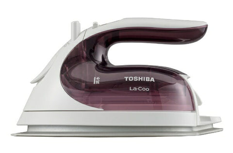 東芝無繩蒸汽鐵la coo biracle base mar-n red ta-fv470-r [帶有衣架射擊功能]