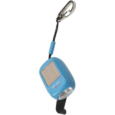 Rubitec RT 太陽能手電筒登山扣藍色 RT-006BL [LED/可充電]