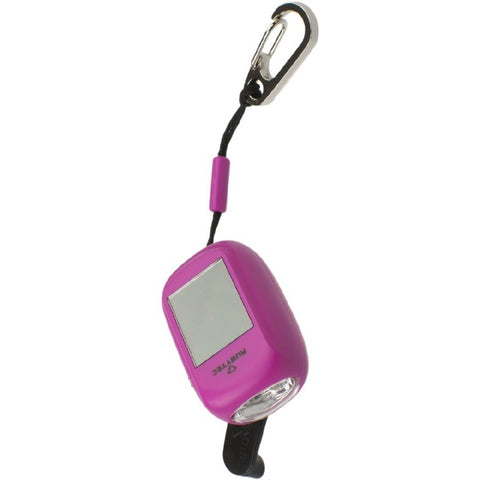 루비텍 RT SOLAR FLASHLIGHT 카라비나 Pink RT-006PK [LED/충전식]