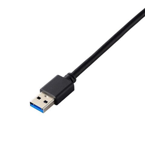 ELECOM U3H-H040XBK USB-A HUB (Mac/Windows11과 호환) Black [버스 구동/4 포트/USB 3.2 Gen1 호환 가능]