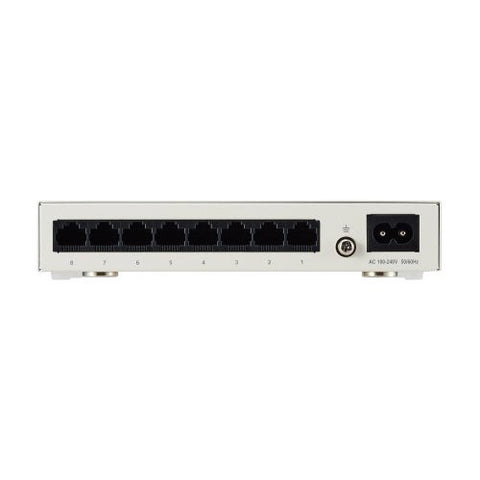 エレコム スイッチングハブ [8ポート /1Giga対応 /電源内蔵] ホワイト EHC-G08MN4-HJW
