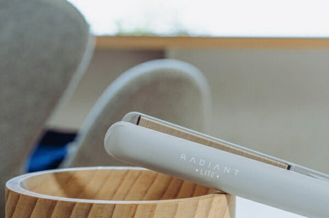 B next radiant LITE Straight Hair Iron LM-130 Greige LM-130 [Ac (Cord) Type]