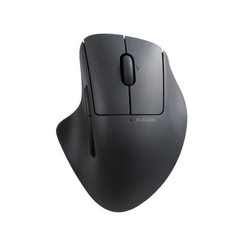ELECOM Mouse SHELLPHA Antibacterial M Size (Compatible with Chrome/Android/iPadOS/iOS/Mac/Windows11) Black M-SH30MBSKBK [BlueLED/Wireless/7 Button/Bluetooth/USB]