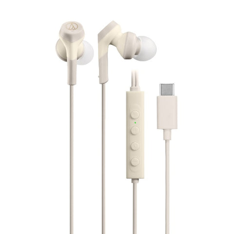 audio-technica USBType-C earphones BG ATH-CKS330NC BG [Noise Cancelling Compatible]