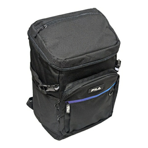 FILA Box Backpack FM2422 Black/Paple Blue