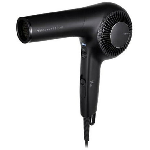 TESCOM Dryer Quick Dry Large Air Speed 1300W Protect Ion Salon Quality Hair Dryer Temperature Selection Switch <HIGH-LOW-COOL> Air Volume Selection Switch <BOOST-TURBO-SET> Hot/Cold Automatic Changeover Switch Nobby by TESCOM