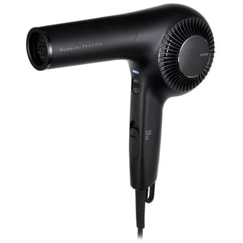 テスコム ドライヤー 速乾 大風速 1300W プロテクトイオン サロンクオリティ ヘアドライヤー 温度切替スイッチ<HIGH-LOW-COOL> 風量切替スイッチ<BOOST-TURBO-SET> 温冷自動切換スイッチ Nobby by TESCOM