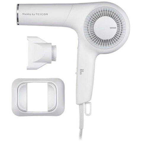TESCOM 吹風機，快乾，大風速，1300W 保護離子沙龍品質吹風機溫度開關風量開關熱/冷自動開關 Nobby by TESCOM