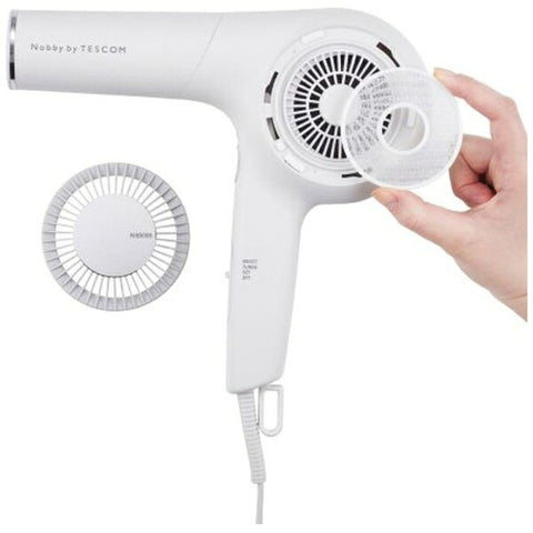 テスコム ドライヤー 速乾 大風速 1300W プロテクトイオン サロンクオリティ ヘアドライヤー 温度切替スイッチ<HIGH-LOW-COOL> 風量切替スイッチ<BOOST-TURBO-SET> 温冷自動切換スイッチ Nobby by TESCOM