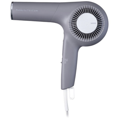 テスコム ドライヤー 速乾 大風速 1300W プロテクトイオン サロンクオリティ ヘアドライヤー 温度切替スイッチ<HIGH-LOW-COOL> 風量切替スイッチ<BOOST-TURBO-SET> 温冷自動切換スイッチ Nobby by TESCOM