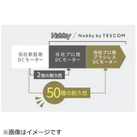 テスコム ドライヤー 速乾 大風速 1300W プロテクトイオン サロンクオリティ ヘアドライヤー 温度切替スイッチ<HIGH-LOW-COOL> 風量切替スイッチ<BOOST-TURBO-SET> 温冷自動切換スイッチ Nobby by TESCOM