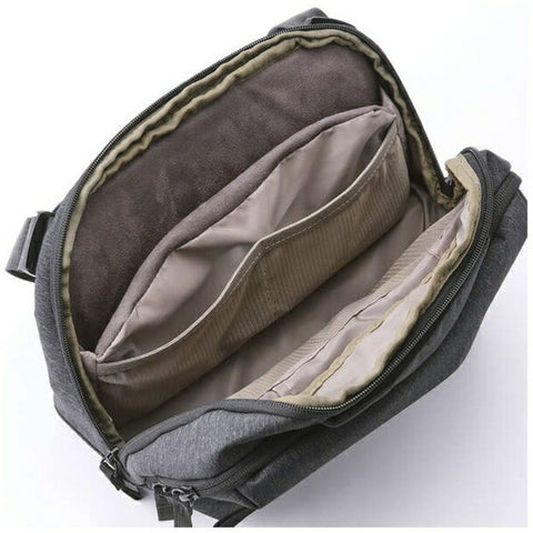 ELECOM 바디 백 [W280xD90xH170mm] 게임기 SWITCH / 소형 가젯 대응 off toco 시리즈 블랙 BM-OFBB01BK