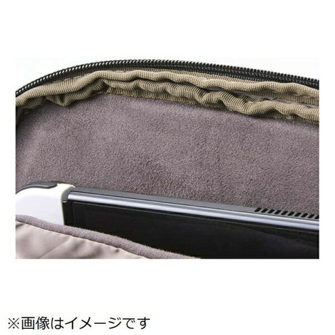 ELECOM Body Bag [W280xD90xH170mm] Compatible with game console SWITCH / small gadget off toco series black BM-OFBB01BK