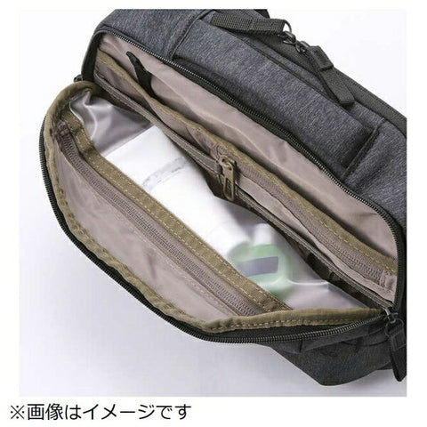 ELECOM 腰包 [W280xD90xH170mm] 兼容游戏机 SWITCH/小玩意 off toco 系列 黑色 BM-OFBB01BK