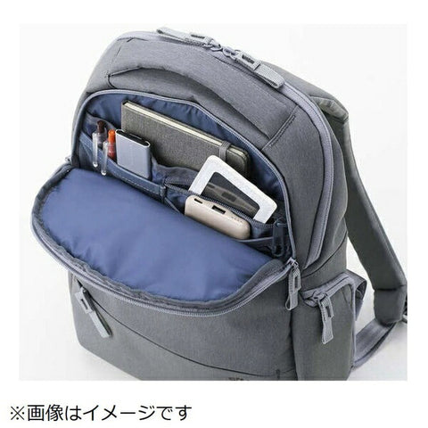 エレコム ノートパソコン対応 [〜11.6インチ] バックパックS(11L) キャリーオン対応 off tocoシリーズ グレー BM-OFBPS01GY