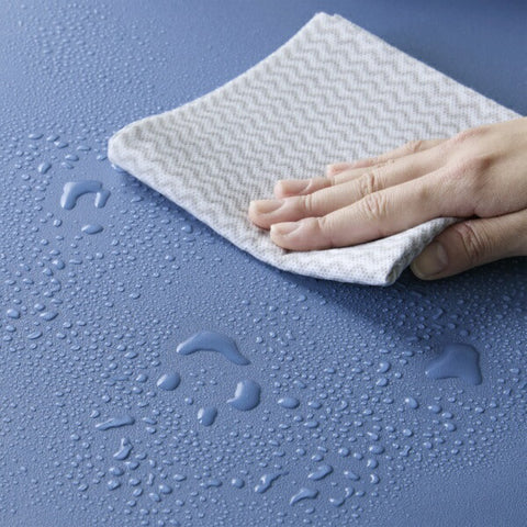 ELECOM Desk Mat [900x430x1.7mm] Soft Leather Blue MP-DM04LBU
