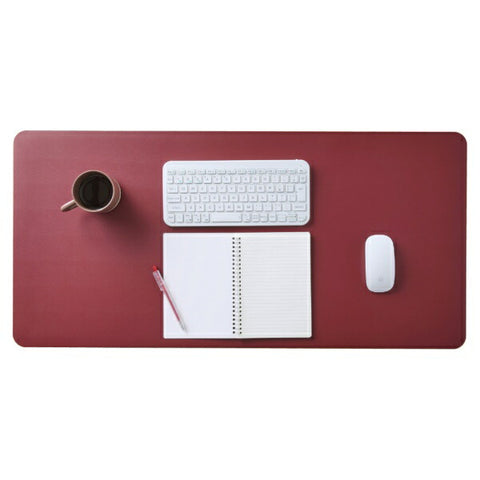 Elecom Desk Mat [900x430x1.7mm] 양면 소프트 가죽 블랙 x 레드 MP-DM05BKRD