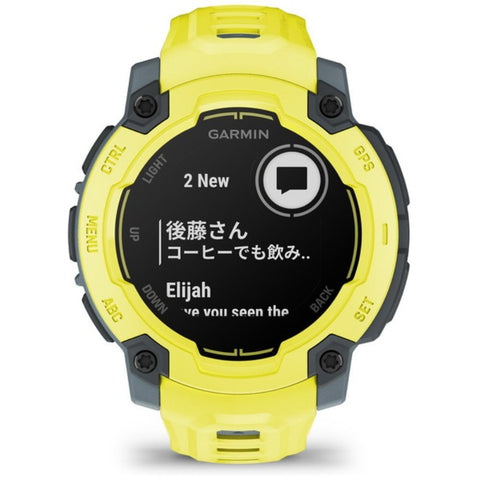 Garmin Instinct E 45mm GPS 智能手表 GARMIN Electric Lime 010-02933-22