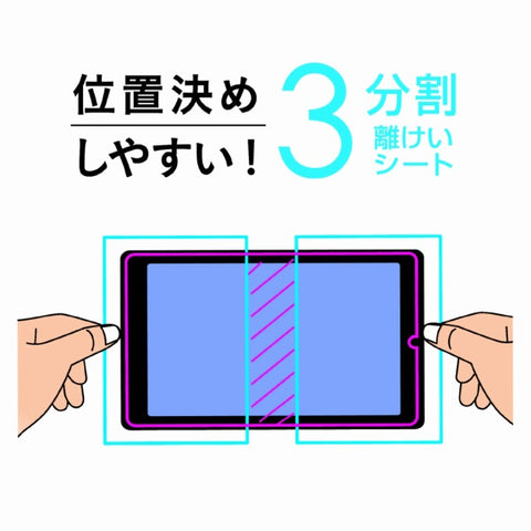 Nakabayashi 小米 Redm iPad SE 8.7吋液晶保護膜光面防指紋TBF-XIT01FLS