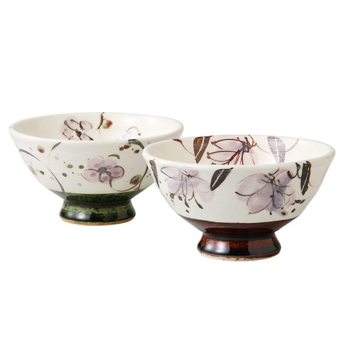 [Mino Ware] Takumi -gumi Rice Bowl [Paste Box]